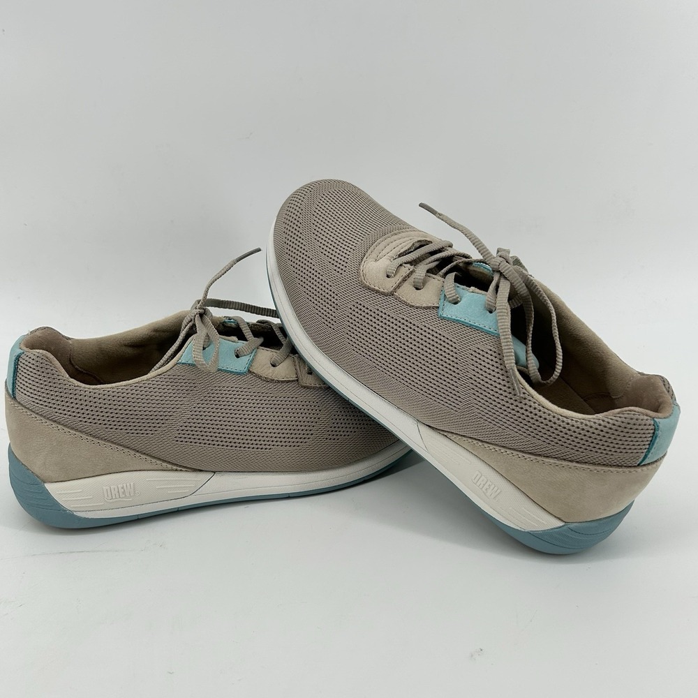 Drew Terrain Shoes Womens 8.5XW Taupe Orthopedic Comfort Extra Wide Minimal EUC!